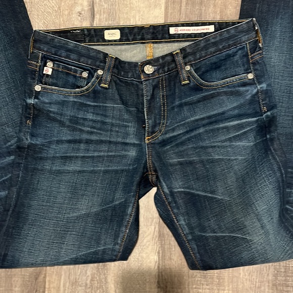 AG Adriano Goldschmied The Angel Bootcut Jeans Denim 27R - Picture 4 of 6